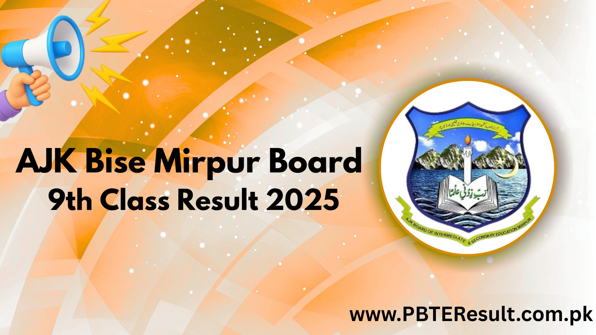 AJK Bise Mirpur Board 9th Class Result