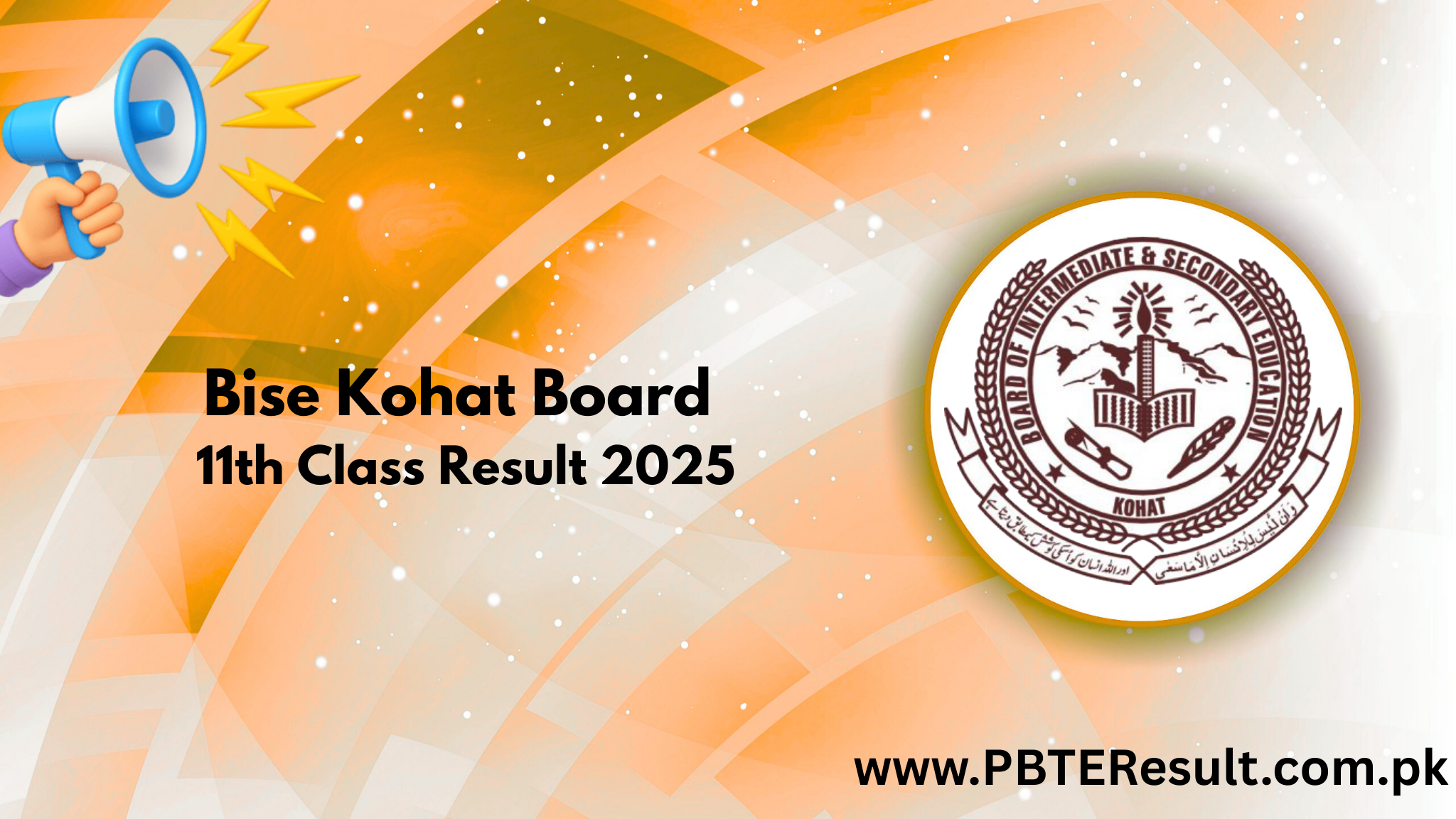 Bise Kohat Board 11th Class Result 2025